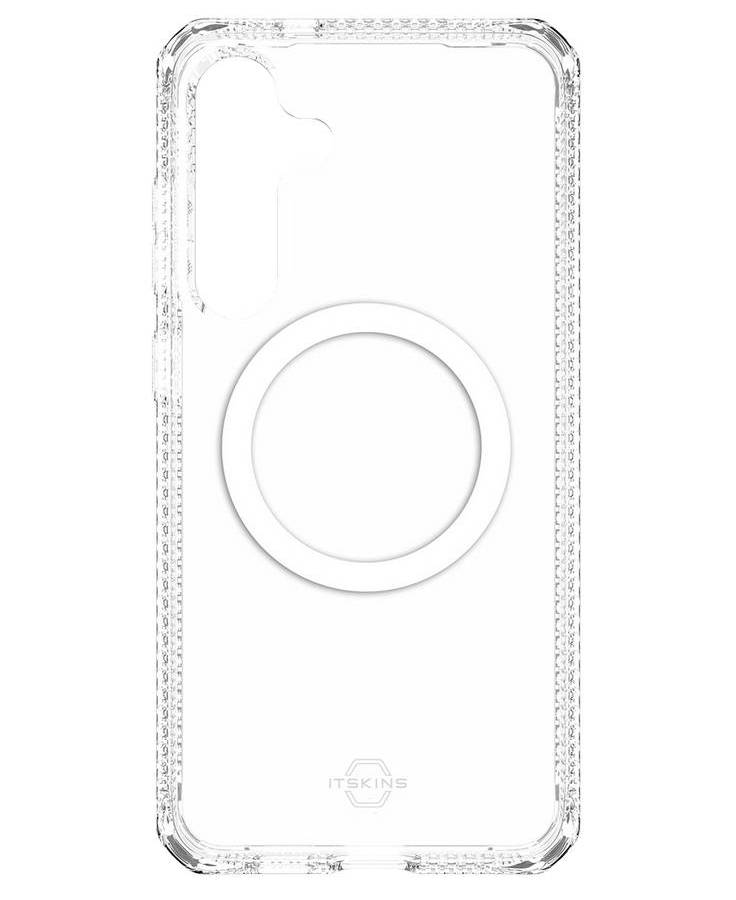 Чехол-накладка Itskins Hybrid Clear MagSafe для Galaxy S24+, поликарбонат, прозрачный