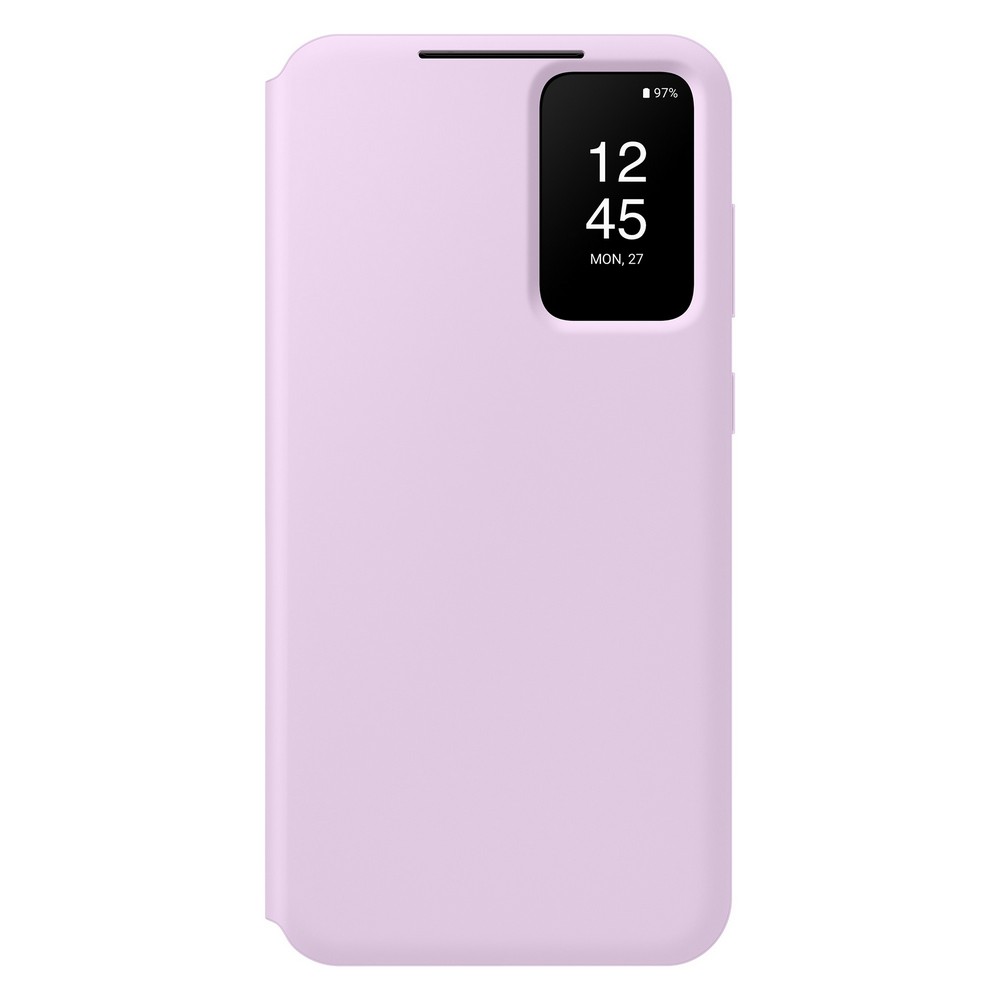 Чехол-книжка Samsung Smart View Wallet Case для Galaxy S23+, поликарбонат, лиловый