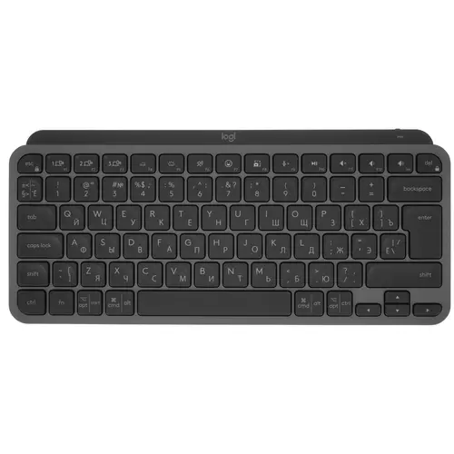 Клавиатура Logitech MX Keys Mini, графитовый клавиатура logitech g pro