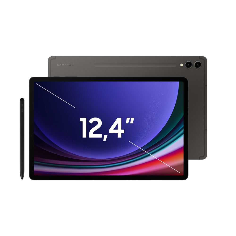 Планшет 12.4″ Samsung Galaxy Tab S9+ 5G 256Gb, графитовый (РСТ)