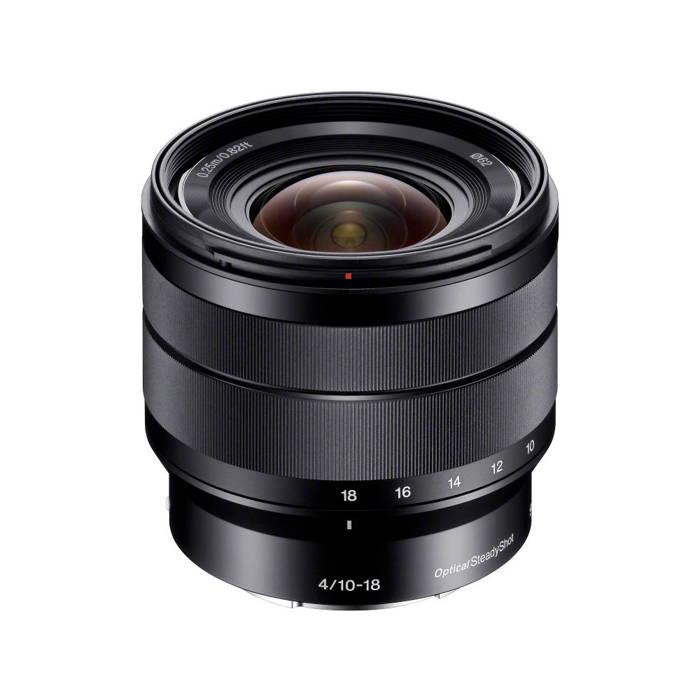 Фотообъектив Sony 10 - 18 мм, F4.0 OSS (SEL-1018), цвет черный SEL1018.AE - фото 2