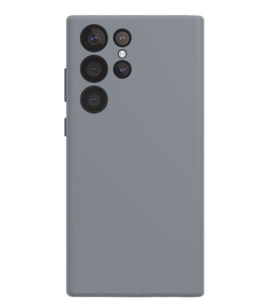 Чехол-накладка VLP Aster MagSafe для Galaxy S24 Ultra, силикон, серый