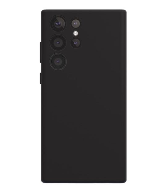 Чехол-накладка VLP Aster MagSafe для Galaxy S24 Ultra, силикон, черный