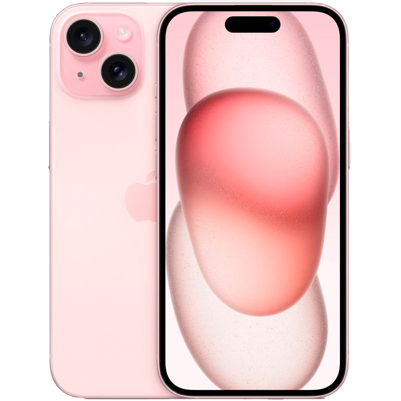 Apple iPhone 15 nano SIM+nano SIM 256GB, розовый apple iphone 14 pro max nano sim esim 256gb темно фиолетовый
