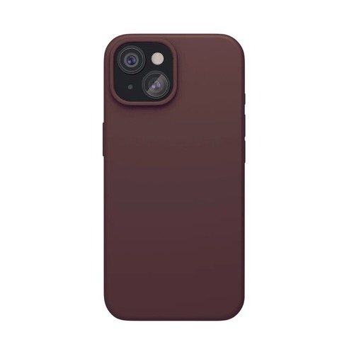 Чехол-накладка VLP Aster Case для iPhone 15, силикон, моккачино