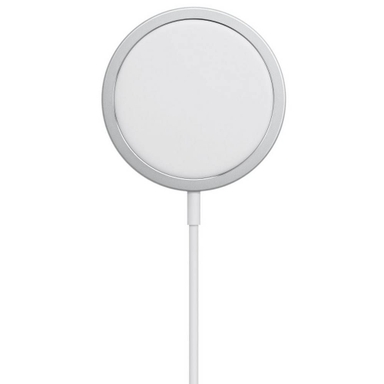 Зарядное устройство беспроводное Apple MagSafe, 15Вт, белый беспроводное зарядное устройство hoco cw39 magsafe магнит usb 1 а 1 2 м белое