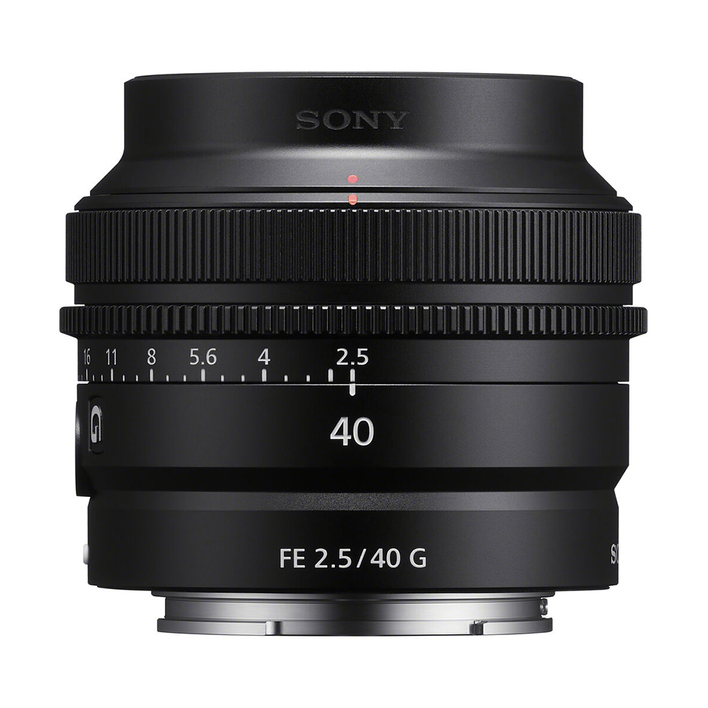 Объектив Sony 40mm f/2.5 G Lens (SEL40F25G) Sony E, черный SEL40F25G.SYX - фото 4