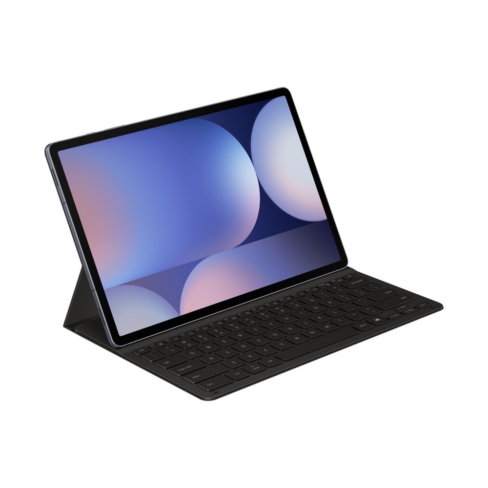 Чехол-клавиатура Samsung Book Cover Keyboard с клавишей AI для Galaxy Tab S10 (2024), полиуретан, белый