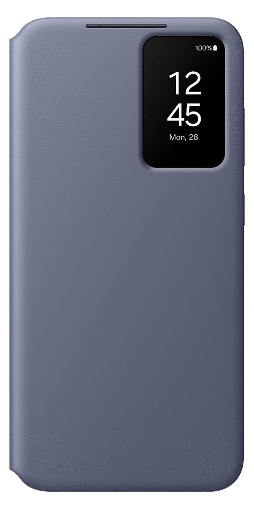 Чехол-книжка Samsung Smart View Wallet Case для Galaxy S24+, поликарбонат, фиолетовый