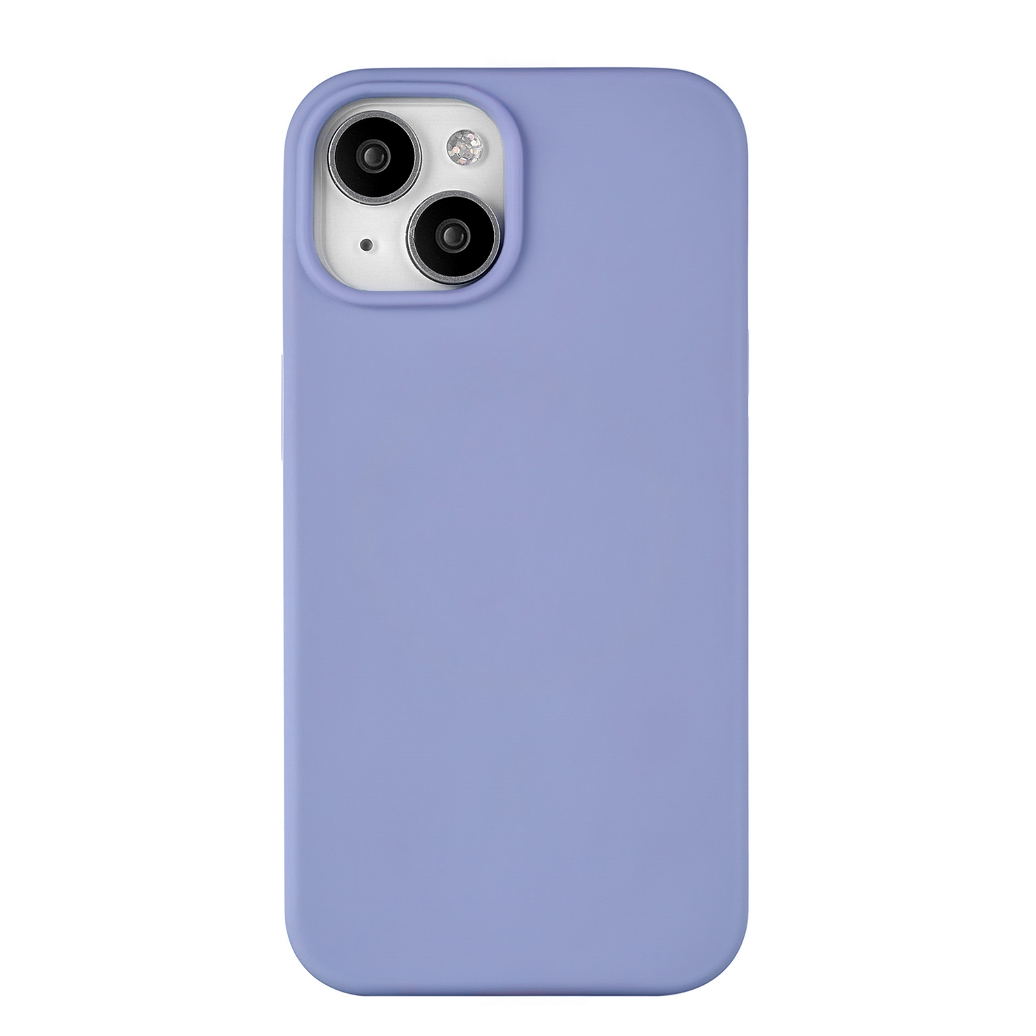 Чехол-накладка uBear Touch Mag Case для iPhone 15, силикон, фиолетовый чехол для мяча гимнастического indigo sm 135 v полиэстер фиолетовый