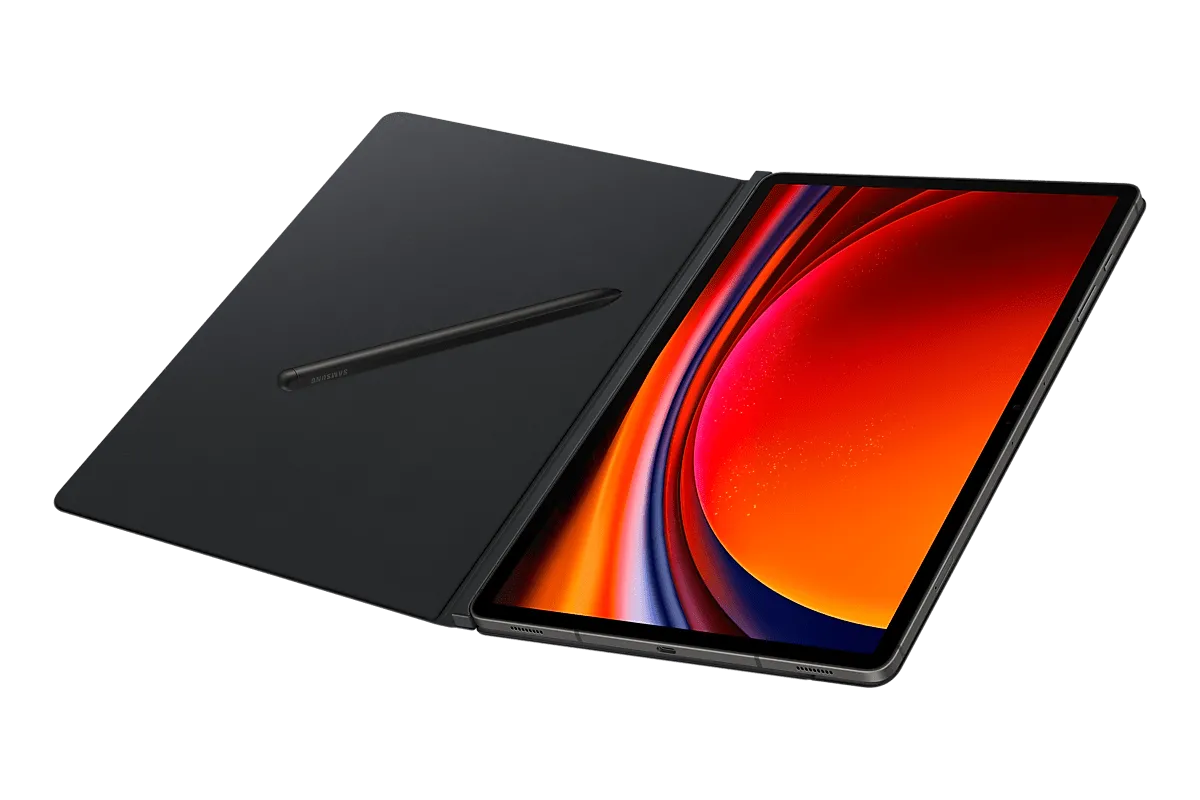 Чехол-книжка Samsung Book Cover для Galaxy Tab S9+ (2023), полиуретан, черный