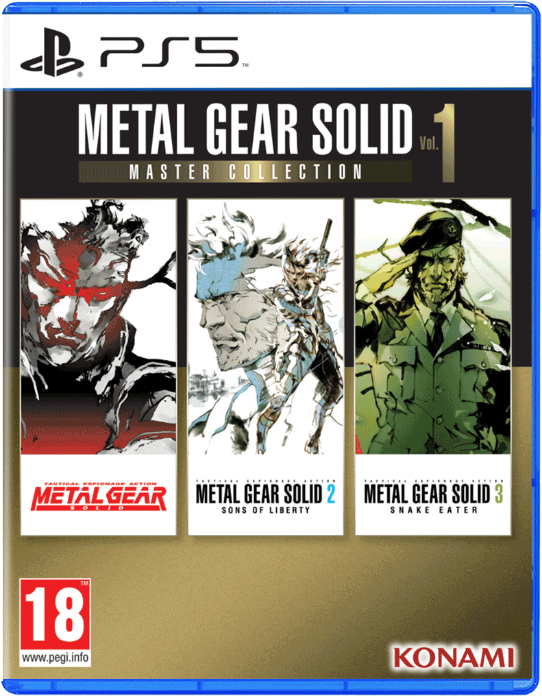 Игра PS5 Metal Gear Solid: Master Collection Vol. 1, (Английский язык), Стандартное издание