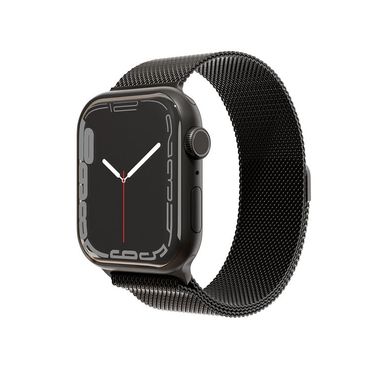 Ремешок VLP для Apple Watch 41mm, Нержавеющая сталь, черный ремешок uniq aspen для apple watch 41mm 41mm нейлон розовый