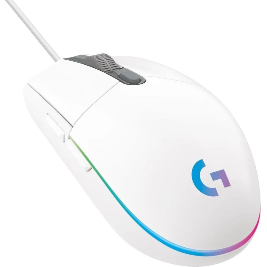 Мышь Logitech G102 LightSync, белый