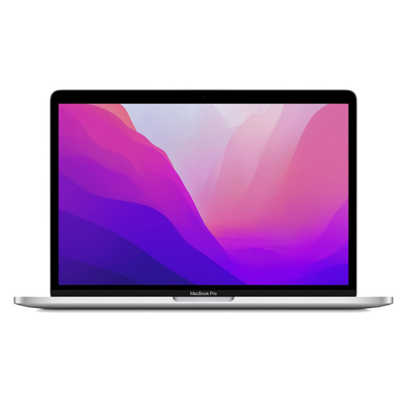 2022 Apple MacBook Pro 13.3″ серебристый (Apple M2, 8Gb, SSD 256Gb, M2 (10 GPU)) умные часы apple watch se 2022 44мм silver mnk23ae a