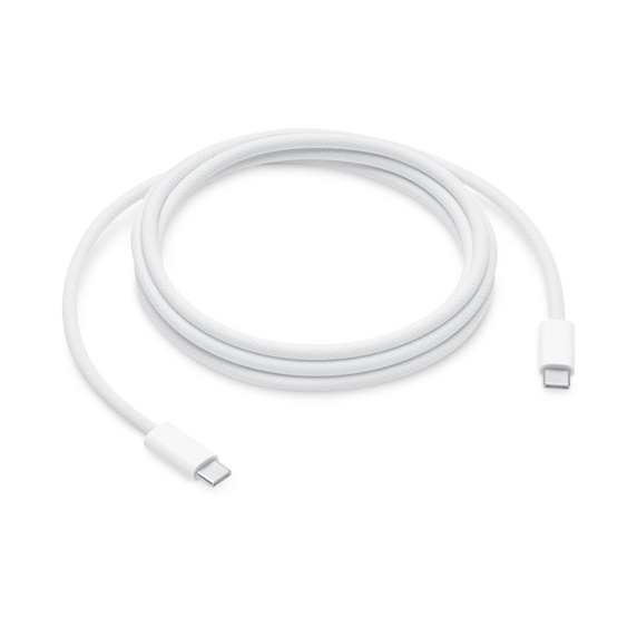 Кабель Apple USB-C / USB-C, A, 240Вт  2м, белый кабель canyon mfi 12 lighting usb c 2 4 а чип mfi сертифицирован apple 2 м белый