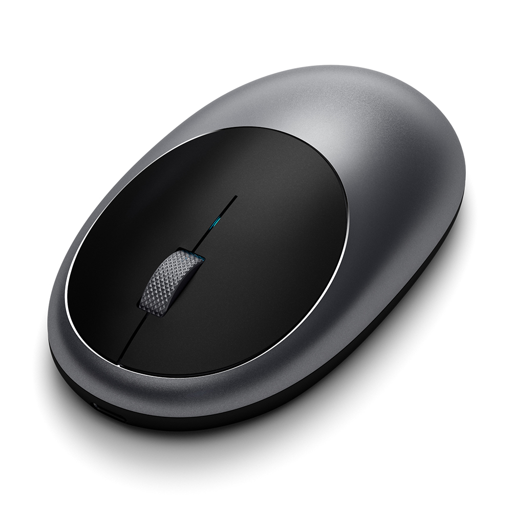 Мышь Satechi M1 Bluetooth Wireless Mouse, беспроводная, серый космос мышь 3dconnexion cadmouse pro wireless left 3dx 700079