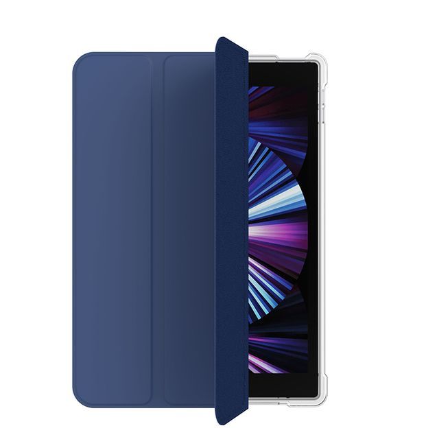 Чехол-книжка VLP Dual Folio для iPad 7/8/9 (2021), полиуретан, темно-синий коляска tutis nanni 3 в 1 кожа 2021