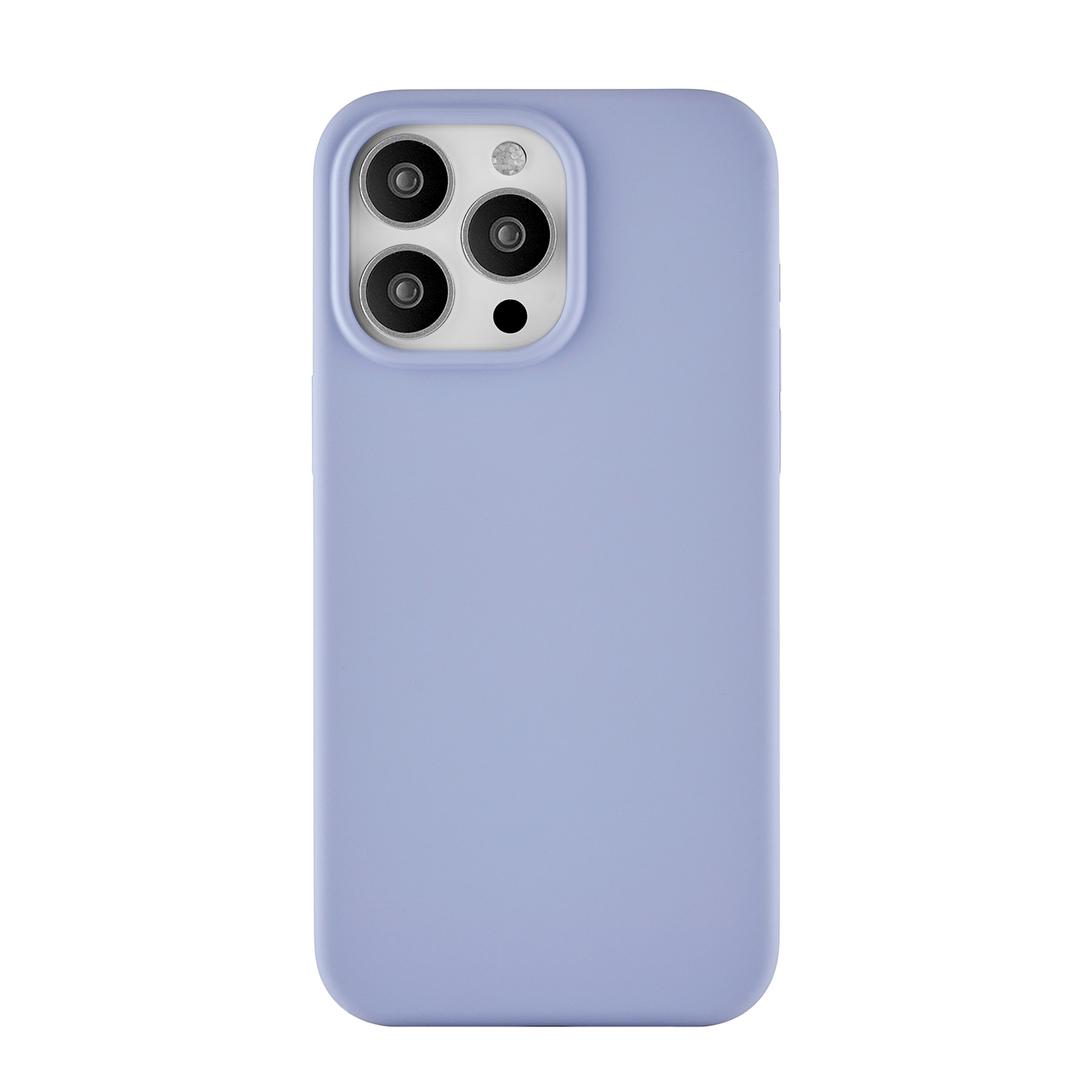 Чехол-накладка uBear Touch Mag Case для iPhone 15 Pro Max, силикон, фиолетовый чехол защитный vlp silicone case для iphone 13 mini фиолетовый
