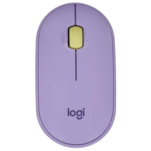 Мышь Logitech Pebble M350, беспроводная, фиолетовый мышь беспроводная razer pro click mouse rz01 02990100 r3m1