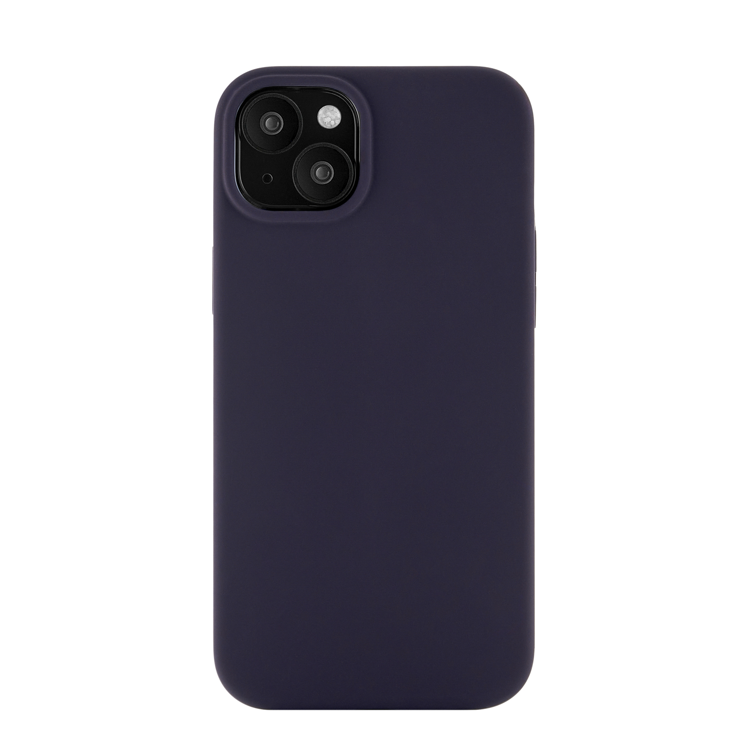 Чехол-накладка uBear Touch Mag Case для iPhone 15 Plus, силикон, темно-фиолетовый