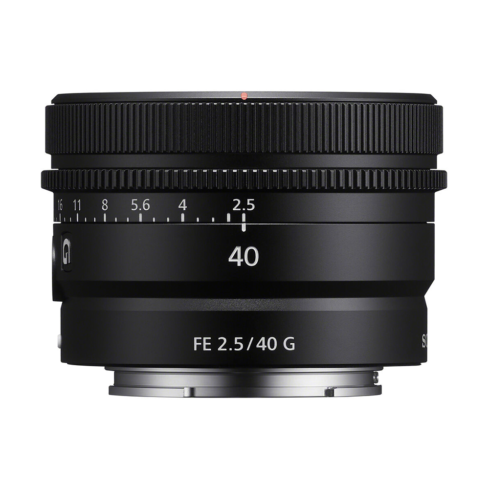Объектив Sony 40mm f/2.5 G Lens (SEL40F25G) Sony E, черный SEL40F25G.SYX - фото 3