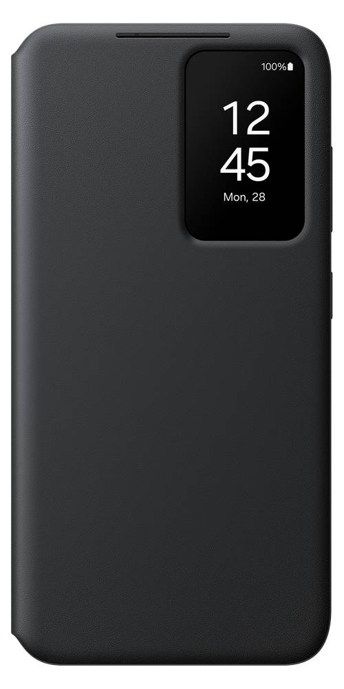 

Чехол-книжка Samsung Smart View Wallet Case для Galaxy S24, поликарбонат, черный