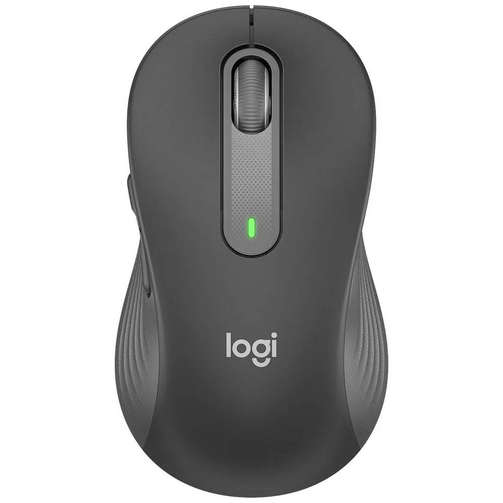 Мышь Logitech Signature M650, беспроводная, графитовый мышь logitech pop mouse heartbreaker rose 910 006548