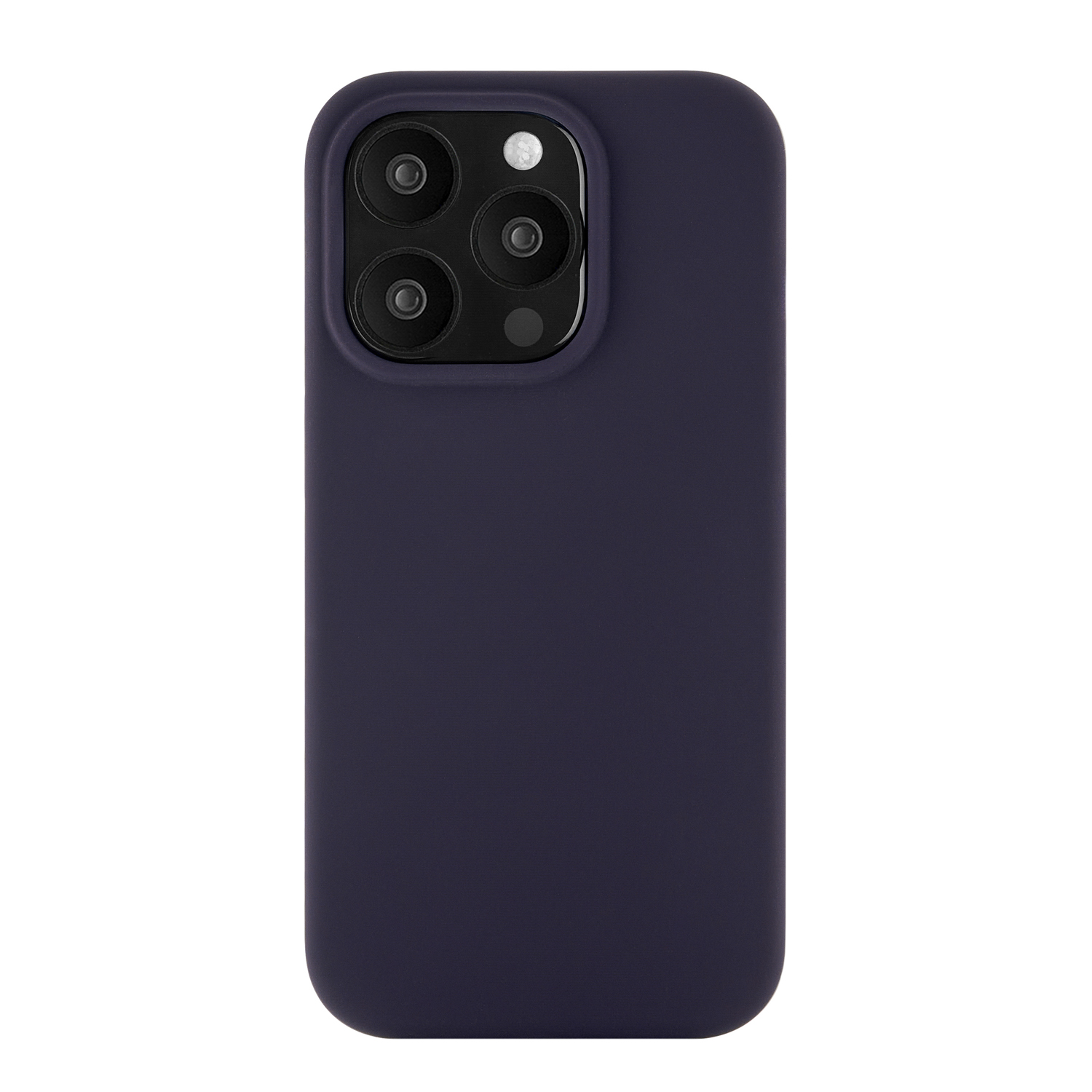 Чехол-накладка uBear Touch Mag Case для iPhone 15 Pro, силикон, темно-фиолетовый чехол uzay с ной рамкой и magsafe для iphone 14 pro темно зеленый