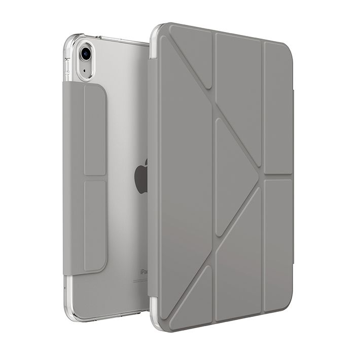 Чехол-книжка Uniq Camden для iPad 10,9″ 2022 (2022), полиуретан, серый 2022 apple ipad 10 9″ 64gb wi fi голубой