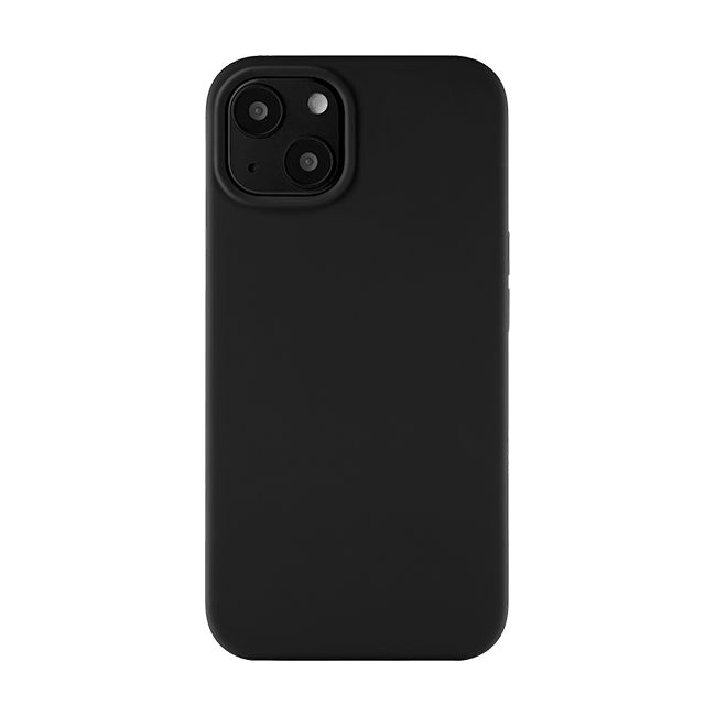 Чехол-накладка uBear Touch Mag Сase для iPhone 13, силикон, черный чехол защитный vlp silicone сase для iphone 12 mini темно синий