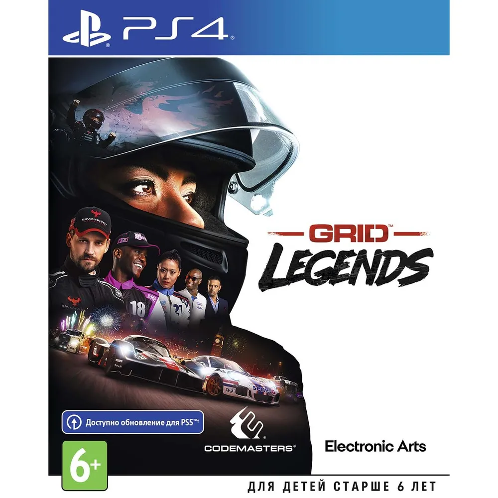 Игра PS4 GRID Legends, (Английский язык), Стандартное издание