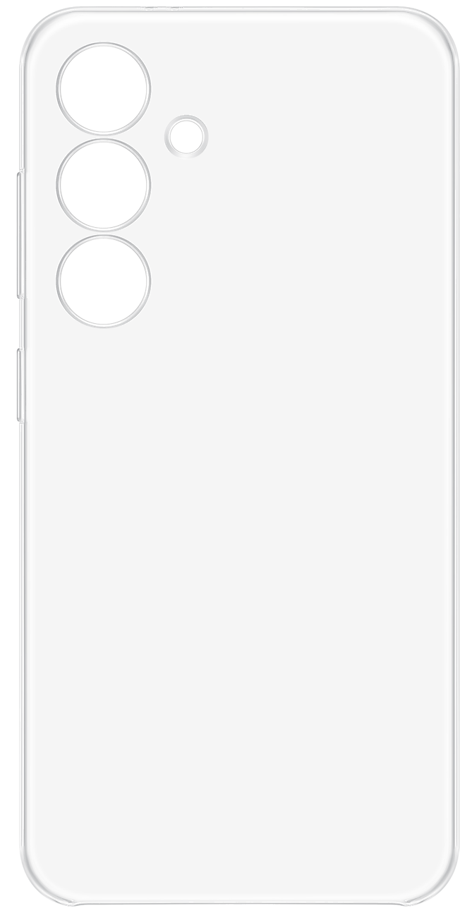 Чехол-накладка Samsung Clear Case для Galaxy S24, поликарбонат, прозрачный