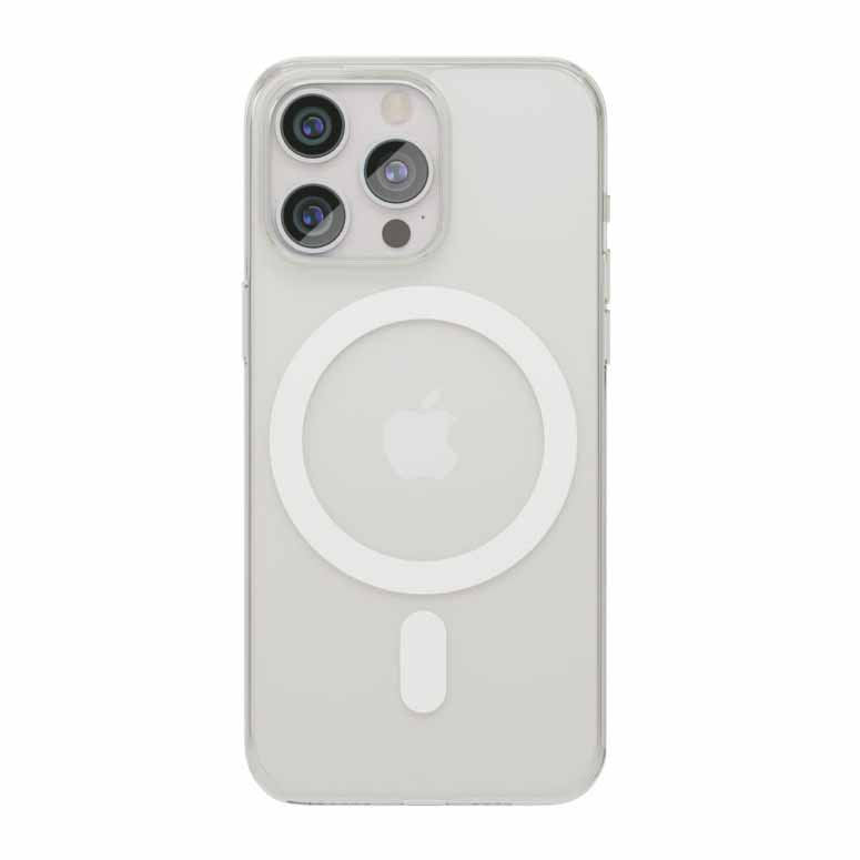 Чехол-накладка VLP Diamond Case для iPhone 15 Pro Max, полиуретан/закаленое стекло, прозрачный чехол borasco bumper case для tecno camon 19 neo прозрачный
