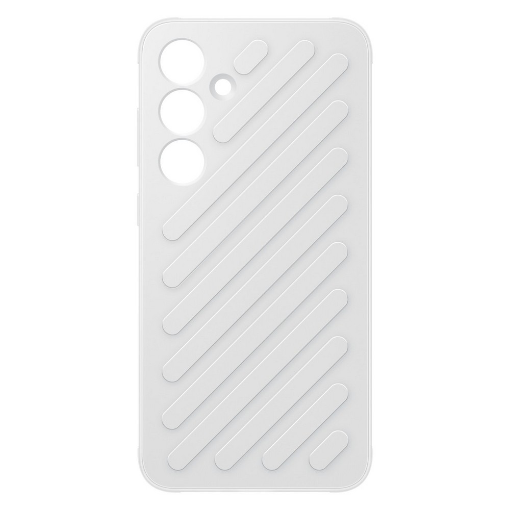 Чехол-накладка Samsung Shield Case для Galaxy S24+, поликарбонат, светло-серый