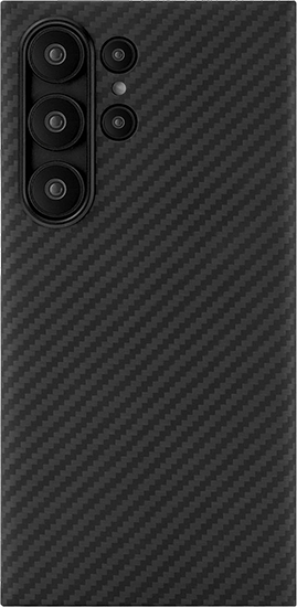 Чехол-накладка uBear Supreme Case для Galaxy S24 Ultra, кевлар, черный