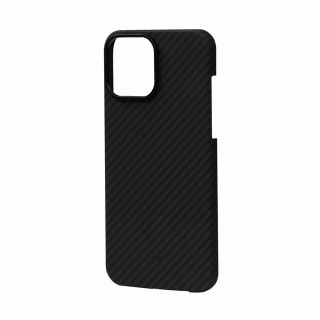 Чехол-накладка Magssory MagSafe для iPhone 13 Pro Max, арамид (кевлар), черный чехол накладка magssory magsafe для iphone 14 pro max арамид кевлар