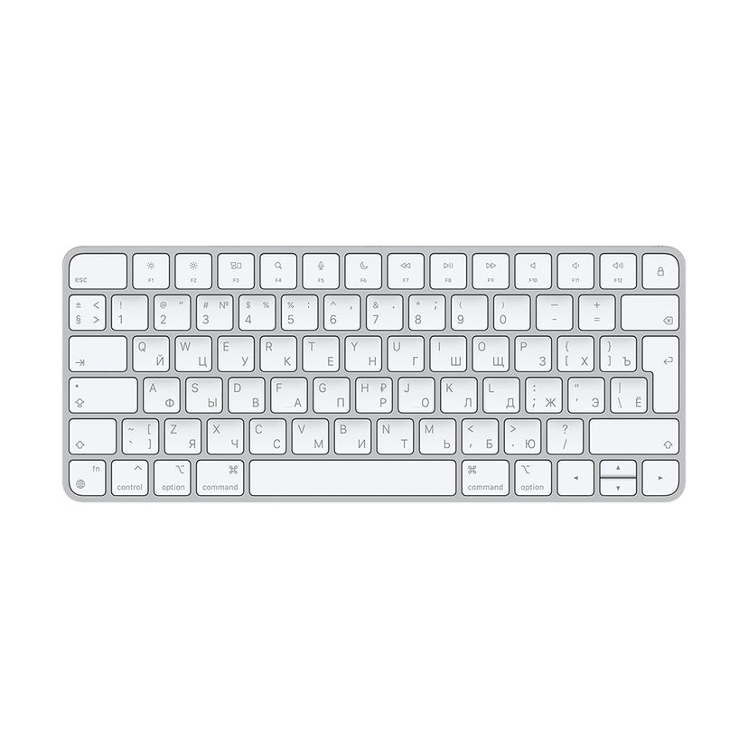 Клавиатура Apple Magic Keyboard, серебристый+белый клавиатура palmexx apple style px kbd bt apst
