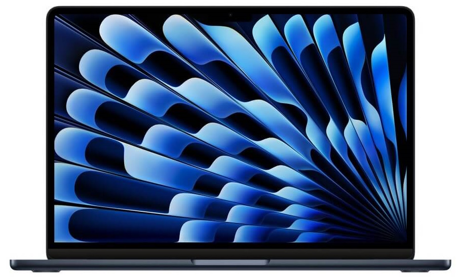 2024 Apple MacBook Air 15.3″ черная полночь (Apple M3, 8Gb, SSD 256Gb, M3 (10 GPU))