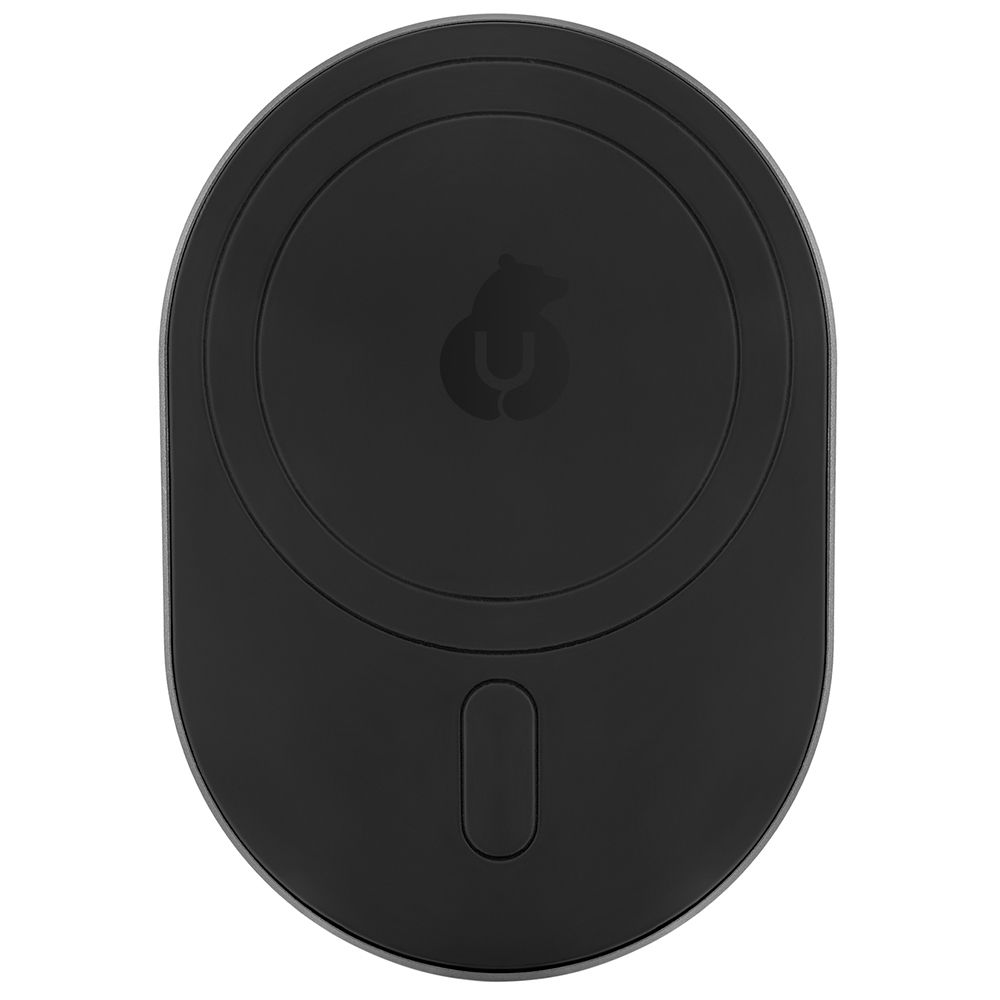 Автомобильный держатель uBear Go-Power MagSafe черный автомобильный держатель hoco ca60 wireless charging qi