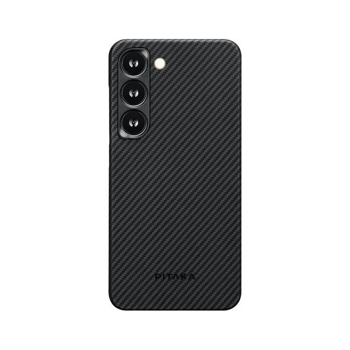 Чехол-накладка Pitaka MagEZ 3 для Galaxy S23, арамид (кевлар), черный