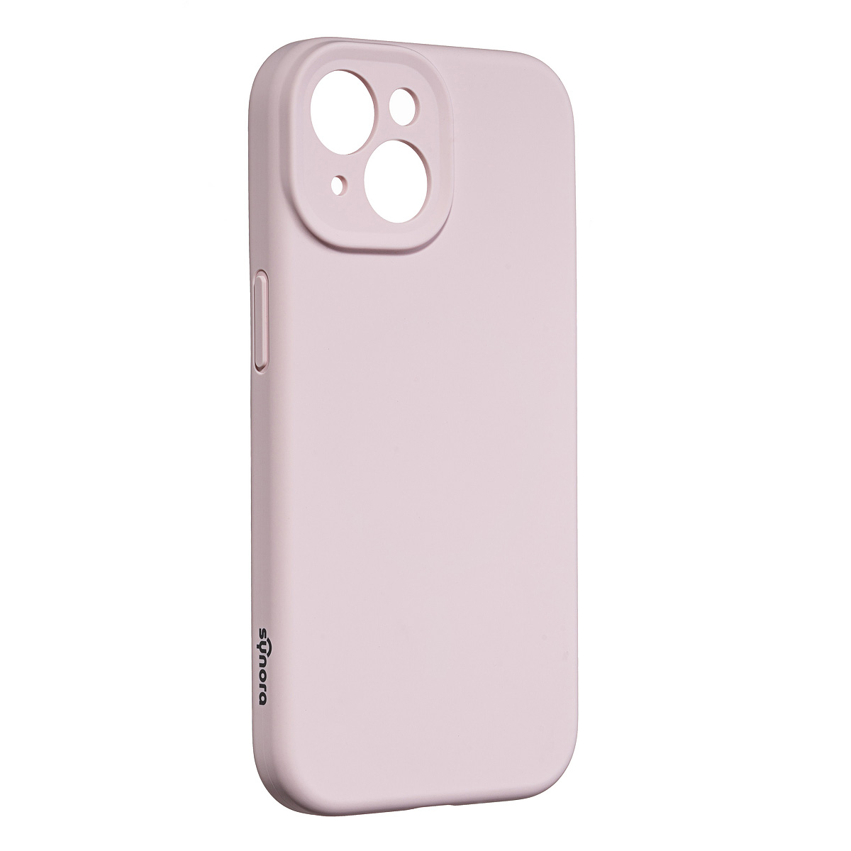 Чехол-накладка Synora Silicon MagCase для iPhone 15, силикон, светло-розовый чехол защитный vlp splash case с magsafe для iphone 14 pro розовый