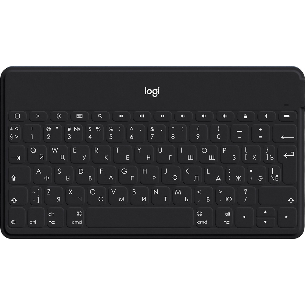 Клавиатура Logitech Keys-To-Go, черный клавиатура oklick 90mv2 usb