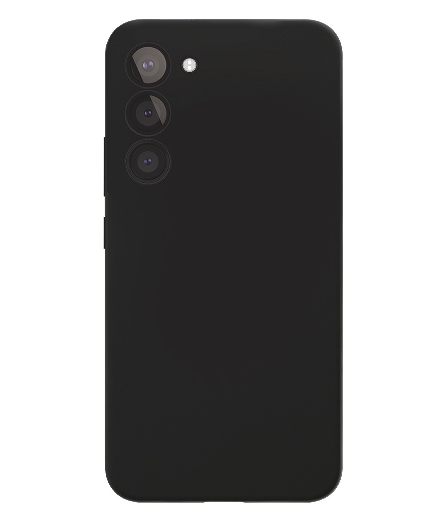 Чехол-накладка VLP Aster MagSafe для Galaxy S24+, силикон, черный