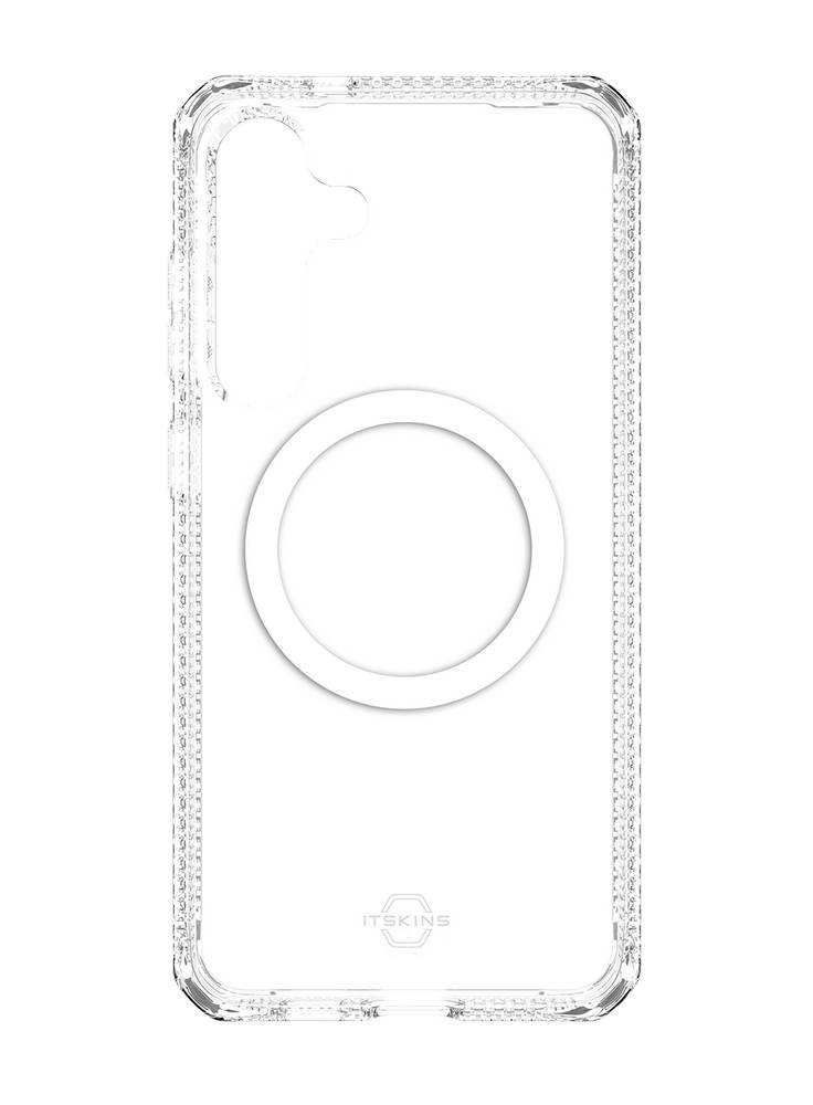 Чехол-накладка Itskins Hybrid Clear MagSafe для Galaxy S24, поликарбонат, прозрачный