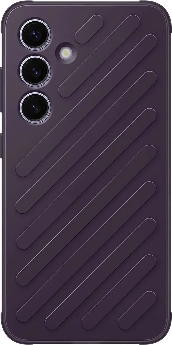 Чехол-накладка Samsung Shield Case для Galaxy S24, поликарбонат, темно-фиолетовый