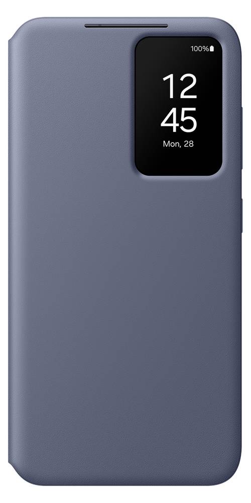 Чехол-книжка Samsung Smart View Wallet Case для Galaxy S24, поликарбонат, фиолетовый