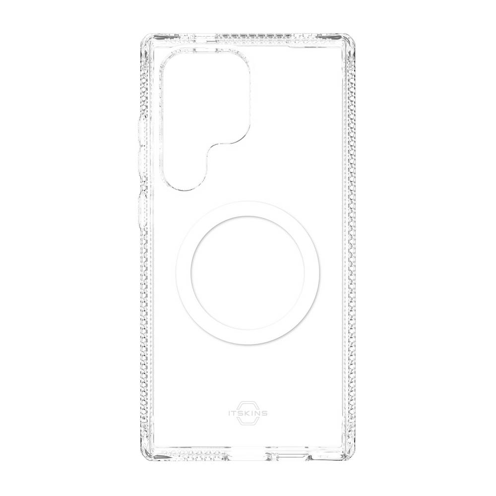 Чехол-накладка Itskins Hybrid Clear MagSafe для Galaxy S24 Ultra, поликарбонат, прозрачный