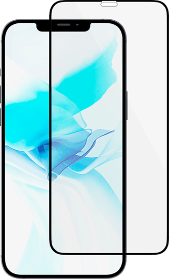 Защитное стекло uBear Extreme Nano Shield для iPhone 12 Pro Max, 0,3 мм, черная рамка стекло 2 5d защитное vlp privacy для iphone 12 mini черная рамка