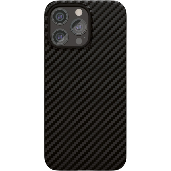 Чехол-накладка VLP Kevlar Case для iPhone 15 Pro, кевлар, черный чехол накладка pitaka fusion weaving magez case 4 rhapsody600d для iphone 15 pro кевлар красный синий